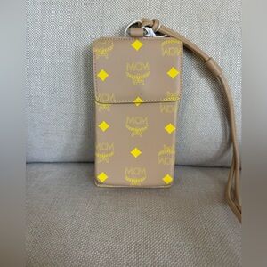 MCM Phone Case with Crossbody Strap